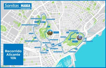 André blok komt op 6 oktober aan de start in Alicante tijdens de 10 KM.