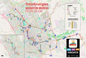 De Laatste trainingen voor de Halve marathon van Murcia